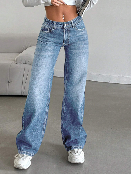 Straight-Leg Women's Jeans