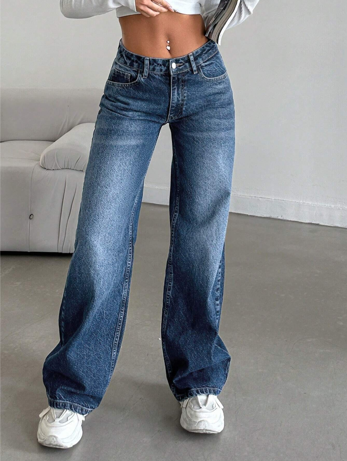 Straight-Leg Women's Jeans