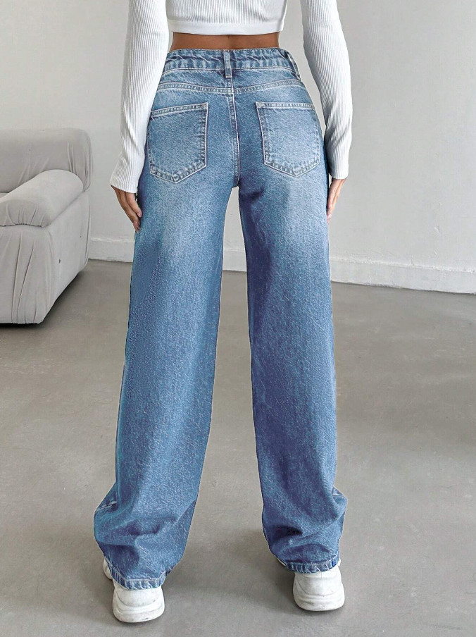 Straight-Leg Women's Jeans