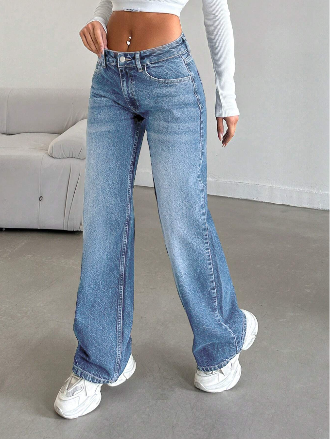 Straight-Leg Women's Jeans