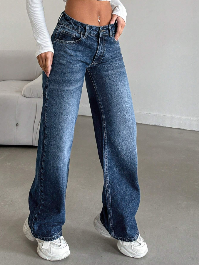 Straight-Leg Women's Jeans