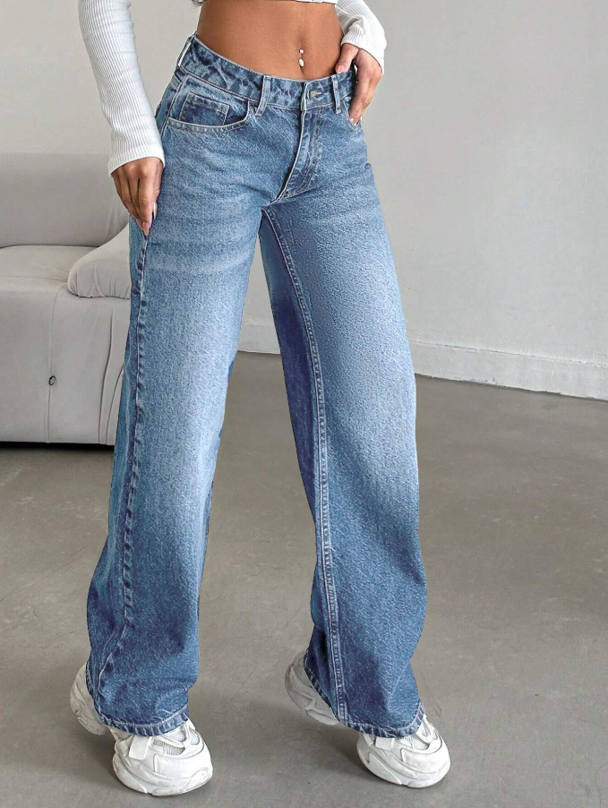 Straight-Leg Women's Jeans