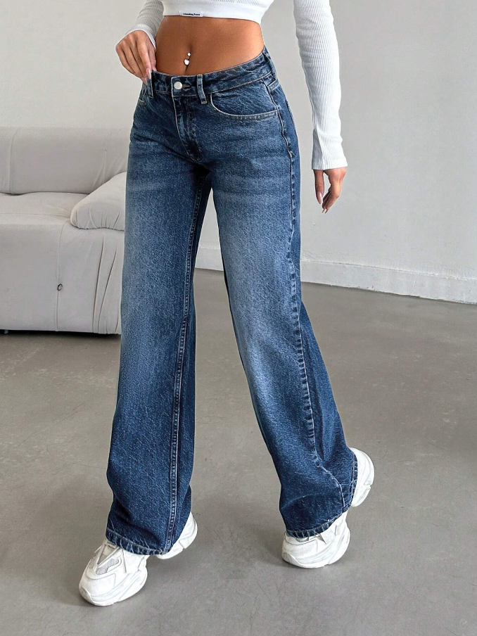 Straight-Leg Women's Jeans