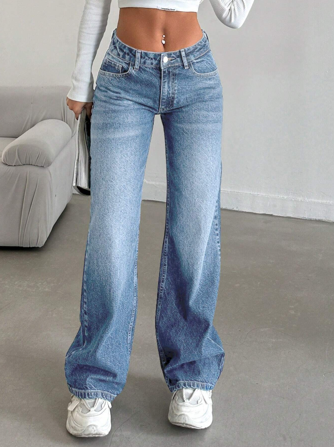 Straight-Leg Women's Jeans