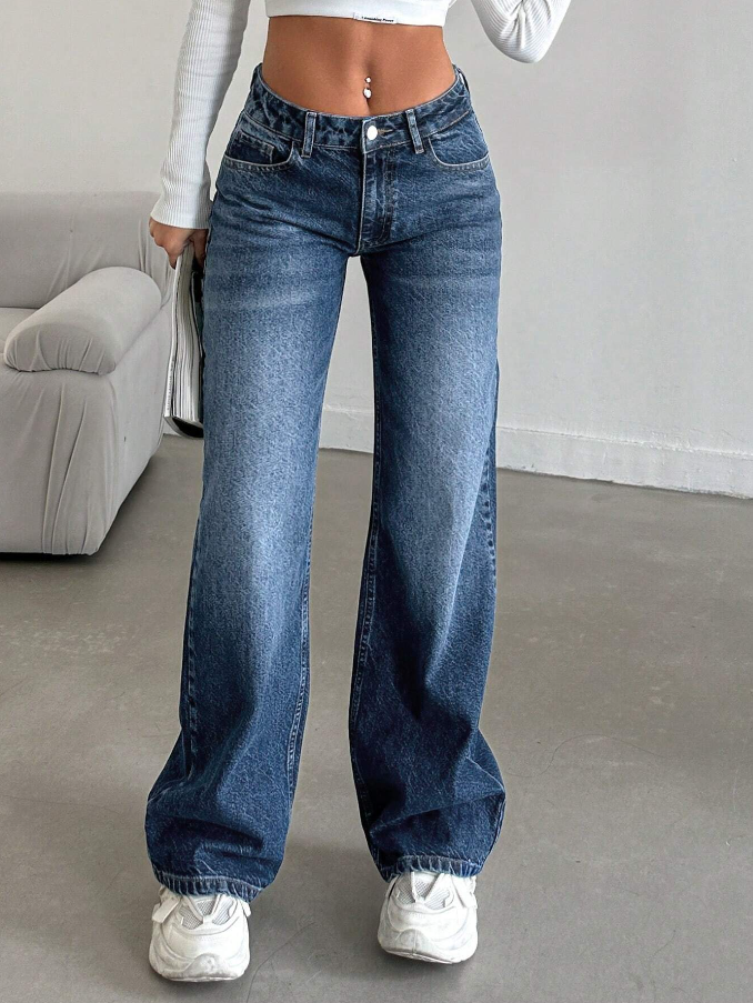 Straight-Leg Women's Jeans